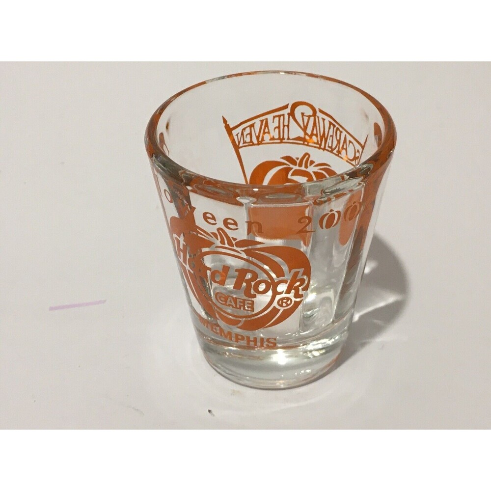 Hard Rock Cafe Memphis 2002 Halloween Collectable Shot Glass